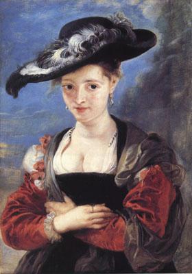 Peter Paul Rubens Susanna Fourment or Le Cbapeau de Paille (mk01) Sweden oil painting art
